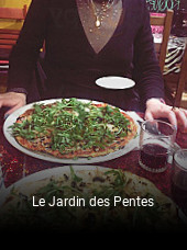Le Jardin des Pentes réservation de table