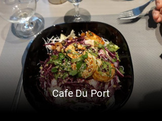 Cafe Du Port réservation de table
