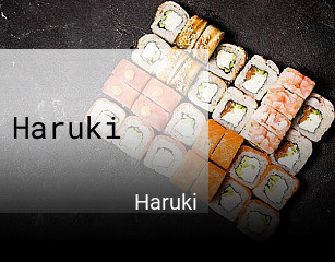 Réserver une table chez Haruki maintenant