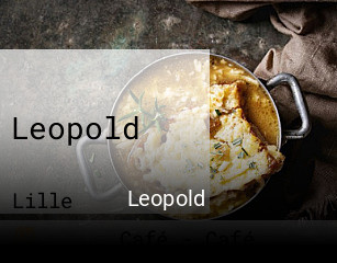 Leopold réservation de table