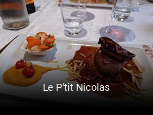 Le P'tit Nicolas réservation de table