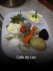 Cafe du Lac réservation de table