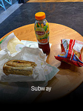 Subway réservation de table