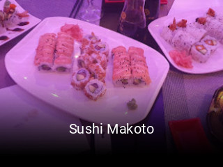 Sushi Makoto réservation en ligne