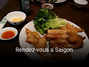 Rendez-vous a Saigon réservation de table