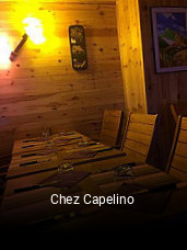 Chez Capelino réservation de table