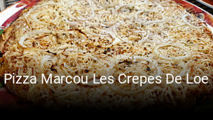 Pizza Marcou Les Crepes De Loe réservation de table