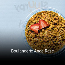 Boulangerie Ange Reze réservation