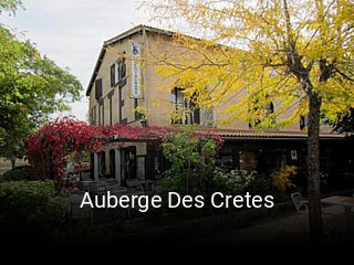 Auberge Des Cretes réservation en ligne