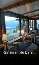 Restaurant du Llaret Hotel réservation de table