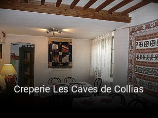 Creperie Les Caves de Collias réservation