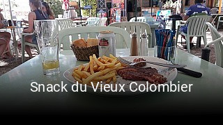 Réserver une table chez Snack du Vieux Colombier maintenant