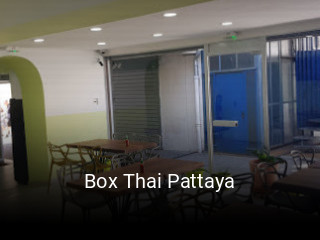 Réserver une table chez Box Thai Pattaya maintenant