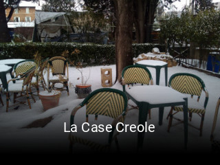 La Case Creole réservation de table