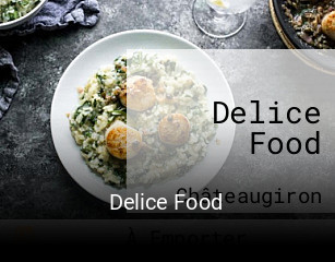 Delice Food réservation en ligne