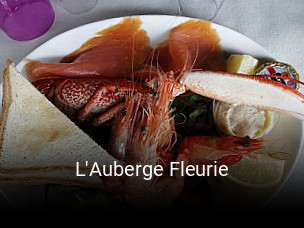 L'Auberge Fleurie réservation de table