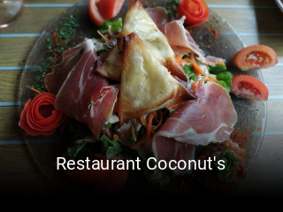 Restaurant Coconut's réservation en ligne