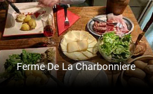 Ferme De La Charbonniere réservation de table