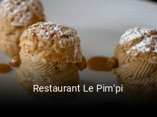 Restaurant Le Pim'pi réservation