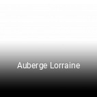 Auberge Lorraine réservation de table