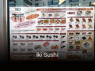 Iki Sushi réservation en ligne