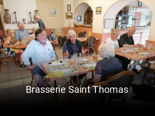 Réserver une table chez Brasserie Saint Thomas maintenant