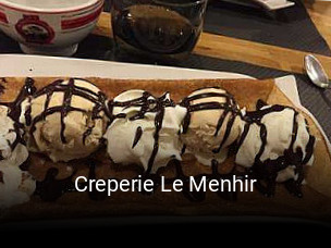 Creperie Le Menhir réservation de table