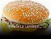 Friterie La Lambresienne réservation