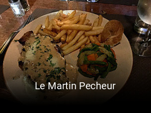 Le Martin Pecheur réservation de table