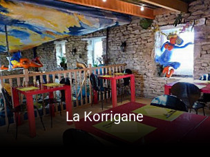 La Korrigane réservation de table