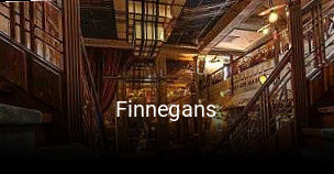 Finnegans réservation de table