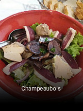 Champeaubois réservation de table