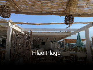 Filao Plage réservation en ligne