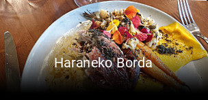 Haraneko Borda réservation de table