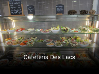 Cafeteria Des Lacs réservation en ligne