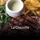 La Chazotte réservation de table