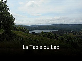 La Table du Lac réservation en ligne