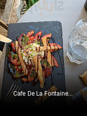 Réserver une table chez Cafe De La Fontaine Lourmarin maintenant