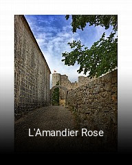 L'Amandier Rose réservation