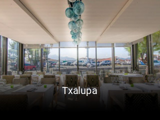 Txalupa réservation de table