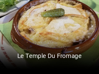 Le Temple Du Fromage réservation de table