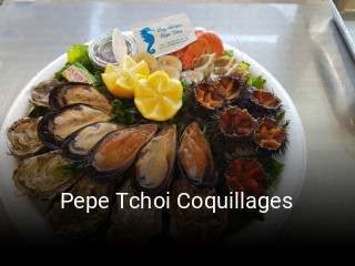 Pepe Tchoi Coquillages réservation