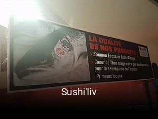 Sushi'liv réservation en ligne