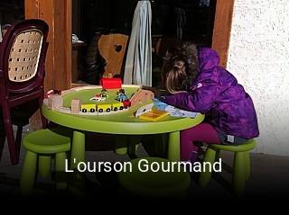 L'ourson Gourmand réservation de table