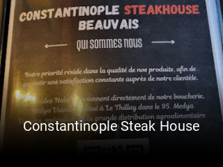 Constantinople Steak House réservation de table