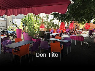 Don Tito réservation en ligne