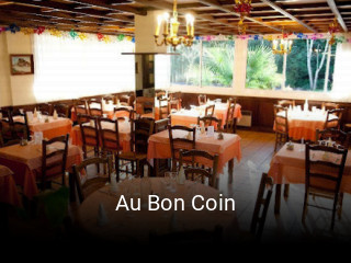 Au Bon Coin réservation de table