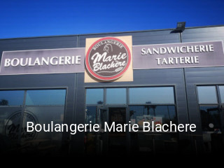 Boulangerie Marie Blachere réservation de table