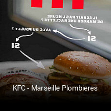 KFC - Marseille Plombieres réservation de table