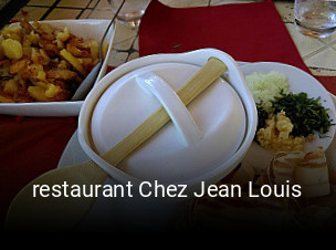 restaurant Chez Jean Louis réservation de table